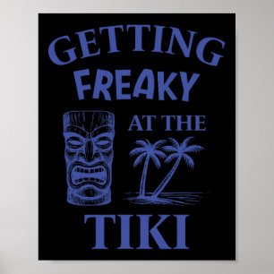Poster Ficar Maluco No Tiki Luau Férias Ilha Fu