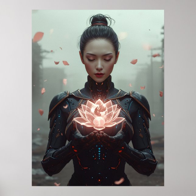 Poster Ficção Científica Fantasia: Renascimento Eterno (Frente)