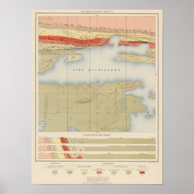 Póster Ficha Geológica Detalhada V (Frente)