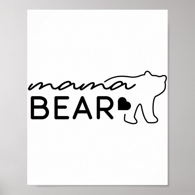 Poster Ficheiros Pdf Do JPG Bear Da Mama Bear (Frente)