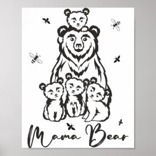 Poster Ficheiros Pdf Do JPG Bear Da Mama Bear