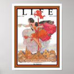 Póster "Fickle Girl" Art Deco Life Cobrir 12 x 16<br><div class="desc">A Garota Fickle de Herbert Paus - Cobrir Art Deco Life</div>