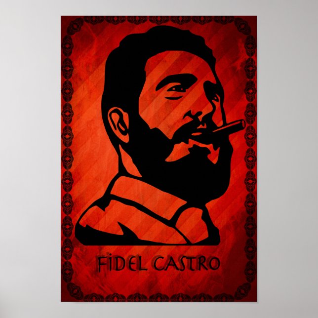 Poster Fidel Castro (Frente)