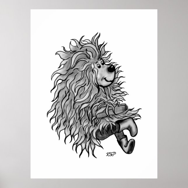 Póster Fidel, O Pequeno Goblin Da Floresta (Frente)