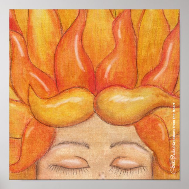 Póster Fierce Dreamer (Frente)