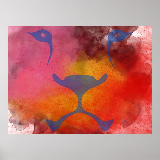 Poster Fierce Tiger Shadow (Frente)