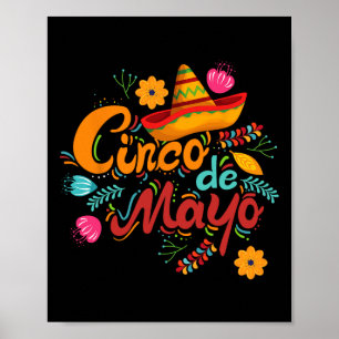 Poster Fiesta Cinco De Mayo Partidos Que Matam Os Mexican