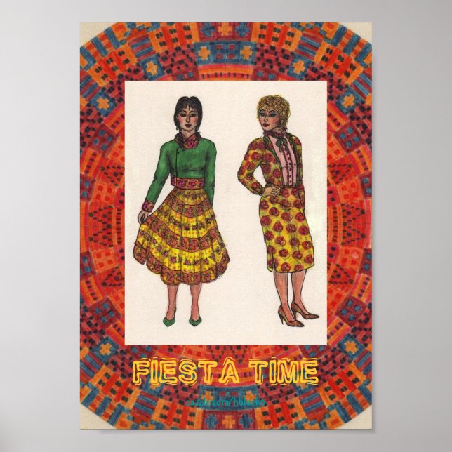 Poster Fiesta Time (Frente)
