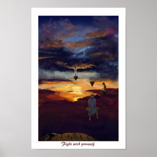 Poster Fight with yourself