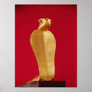 Poster Figura da cobra Netjer-Ankh