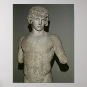 Póster Figura de Antinous, após o ANÚNCIO 130