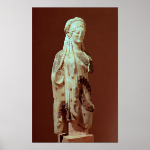 Póster Figura de Kore, c.510 BC