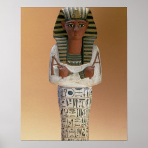Póster Figura de Shabti de Ramesses IV, reino novo