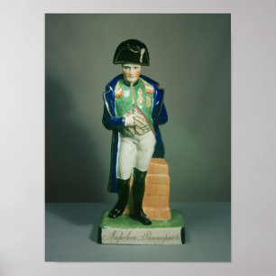Póster Figura de Staffordshire de Napoleon Bonaparte