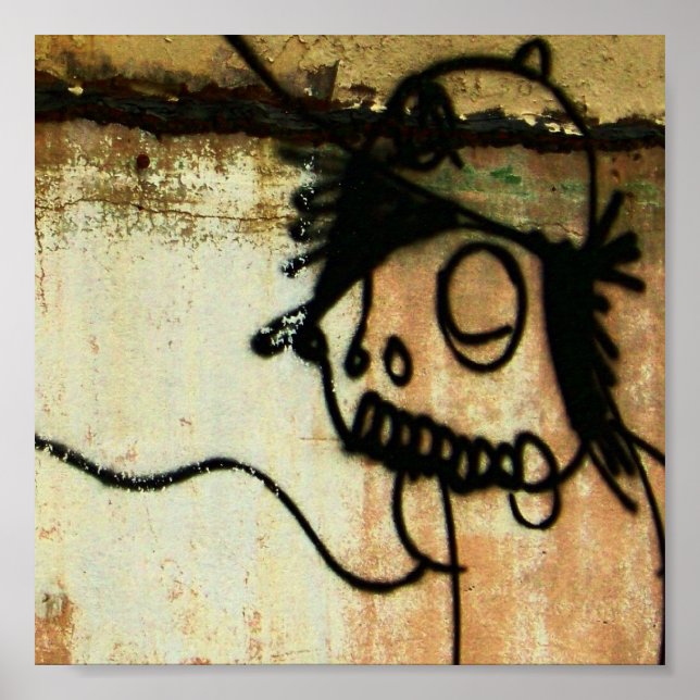 Póster figura do grafite (Frente)