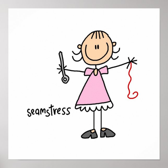 Poster Figura do Seamstress (Frente)