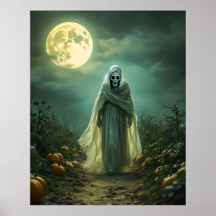 Poster Figura sinistra ao luar