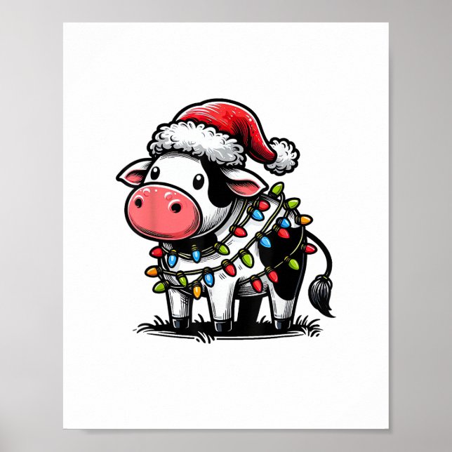 Poster Figurino De Natal Para Crianças (Frente)