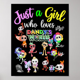 Poster Figurino Mundial De Dandys Para Menina