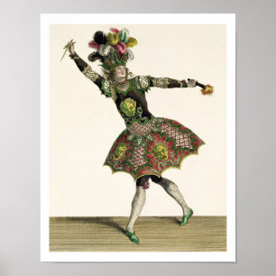 Poster Figurino para um demônio em 'Armide', 'Psyche' e s