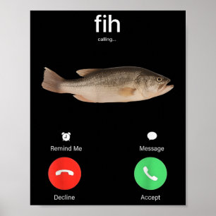 Poster Fih Chamando Lembrar-me Recusar Mensagem Aceitar T