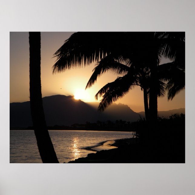 Poster Fiji Sunrise (Frente)