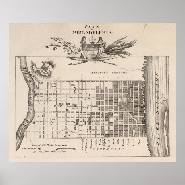 Póster Filadélfia 8 (Frente)