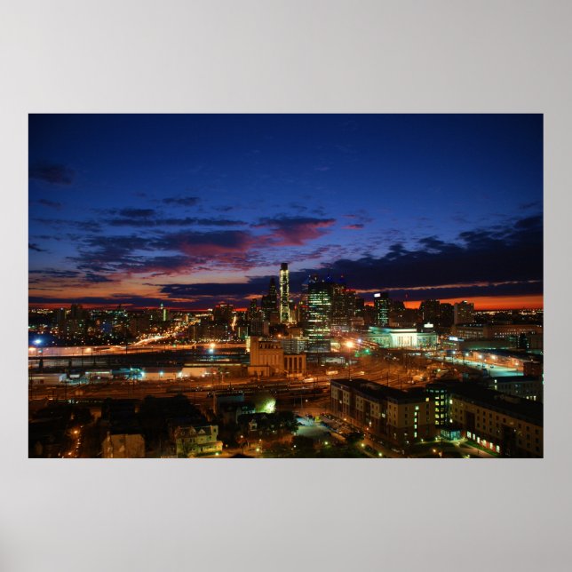 Poster Filadélfia, PA (Frente)