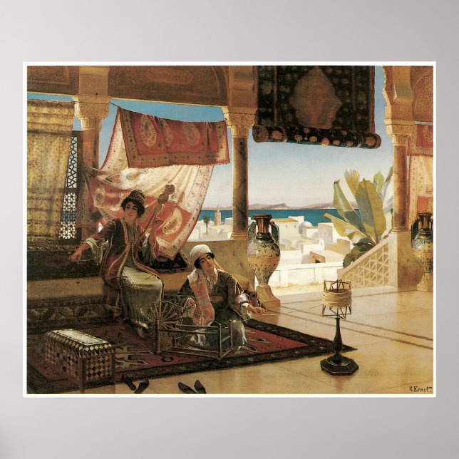 Poster Filant au Morac, Roudolf Ernst (Frente)