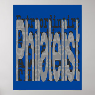 Poster Filatelista Extraordinário