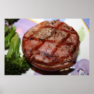 Poster Filete grelhado Mignon
