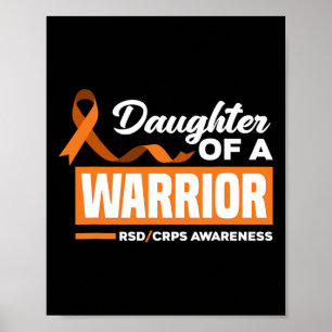 Poster Filha De Um Defensor De Apoio Ao Guerreiro Rsd Crp