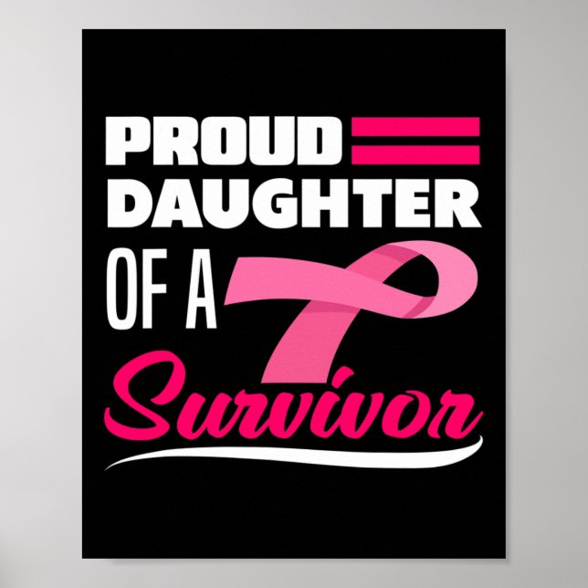 Poster Filha De Um Sobrevivente Mãe Sensibilização Para O (Frente)