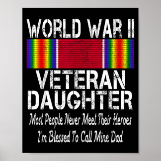 Poster Filha de Veterano da Segunda Guerra Mundial - Vete