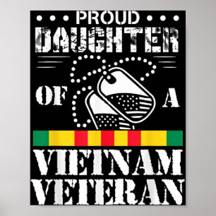 Poster Filha Orgulhosa De Um Veterano Vietnã