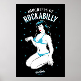 Póster Filhas de Rockabilly