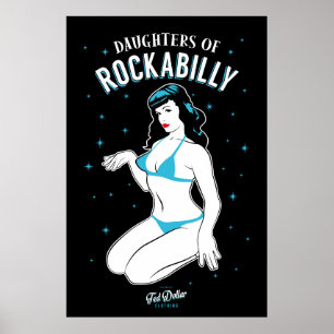 Póster Filhas de Rockabilly