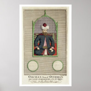 Poster Filho de Orkhan (c.1288-c.1362) de Osman, segundo