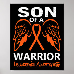 Poster Filho De Um Guerreiro Leucemia Sensibilização Anjo