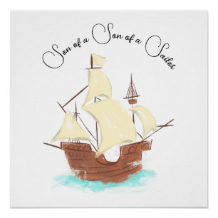 Póster Filho de um pirata marinheiro