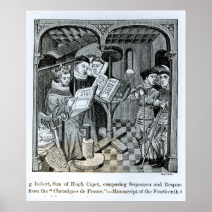 Poster Filho do rei Robert II de Hugh Capet