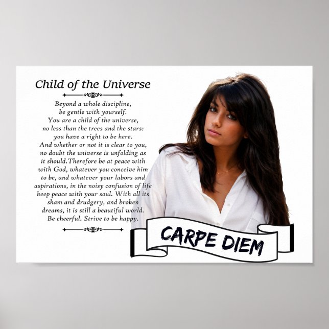 Poster Filho do Universo (Frente)