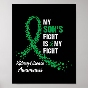 Poster Filho luta minha consciência contra a doença renal