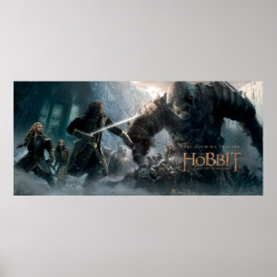 Poster Fili, THORIN OAKENSHIELD™, & gigante da luta de
