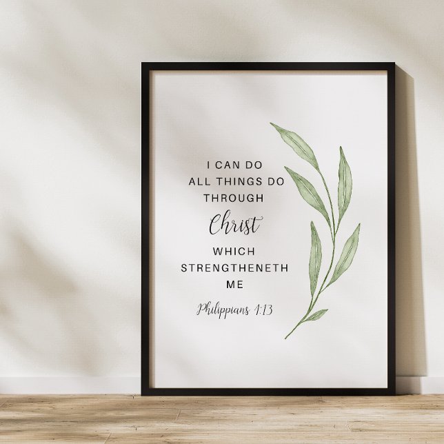 Poster Filipinos 4:13 Arte Escritural (Criador carregado)