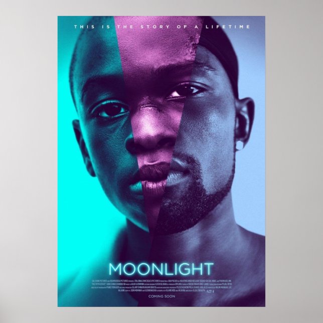 Poster filme ao luar da lua (Frente)