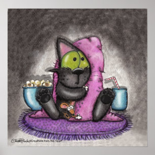 Poster Filme assustador - Gato e Rato