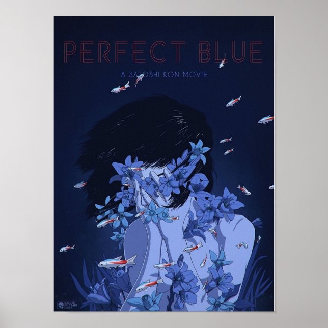 Poster Filme Azul Perfeito (Frente)