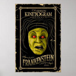 Poster Filme Clássico Frankenstein 1910