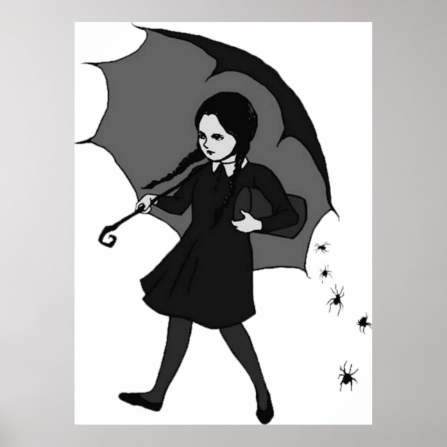 Poster filme da família addams (Frente)